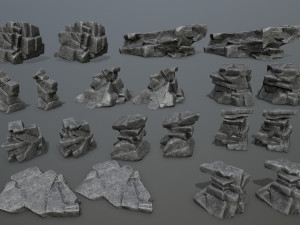 Rocks 3D Model
