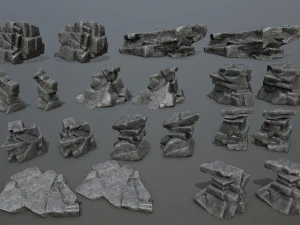 Rocks 3D Model