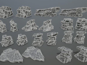 Rocks 3D Model