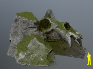 Skull gate 3D Model