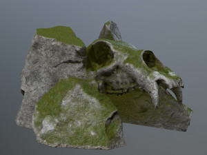 Skull gate Modello 3D