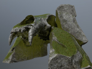 Skull gate Modello 3D