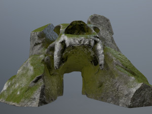 Skull gate Modello 3D