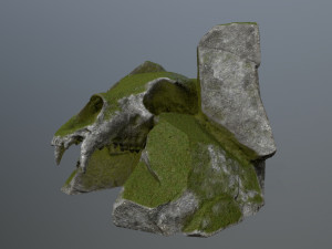 Skull gate Modello 3D