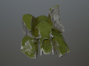 Skull gate Modello 3D