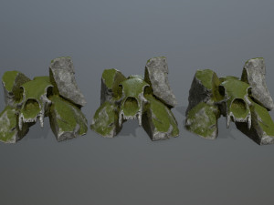 Skull gate Modello 3D