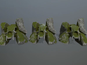 Skull gate 3D Model