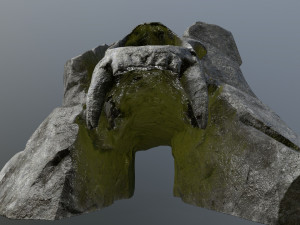 Skull gate Modèle 3D