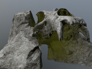 Skull gate Modèle 3D