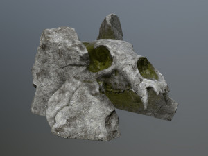 Skull gate Modèle 3D