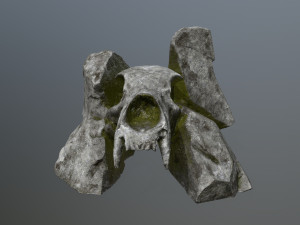 Skull gate Modèle 3D