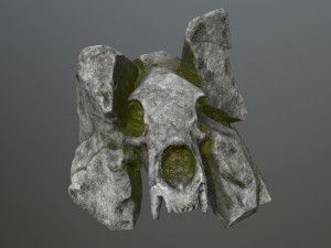 Skull gate Modèle 3D