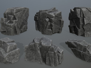 Rocks 3D Модель