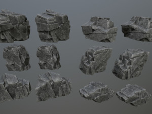 Rocks Model 3D