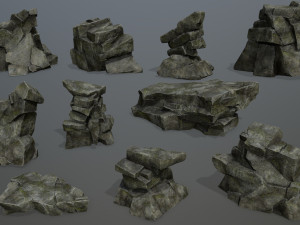 Rocks 3D Model