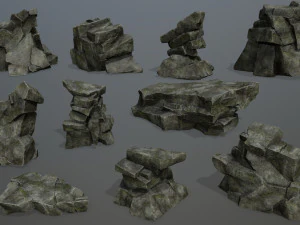 rocas Modelo 3D