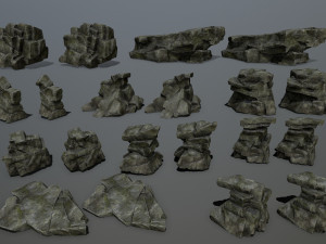 Rocks Model 3D