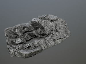 Cliff rocks Model 3D