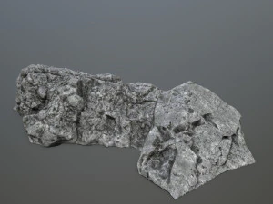 Cliff rocks 3D Model