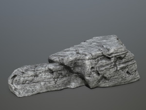 Cliff rocks Model 3D