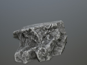 Cliff rocks Model 3D