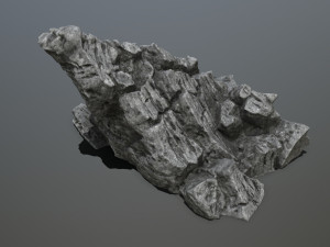Cliff rocks Model 3D