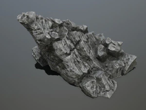 Cliff rocks 3D Model