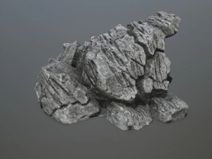 Cliff rocks 3D Model