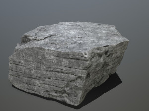 Cliff rocks Model 3D