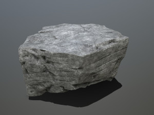 Cliff rocks Model 3D