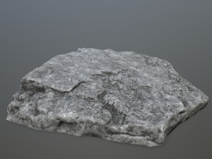 Cliff rocks Model 3D