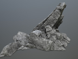 Cliff rocks 3D Model