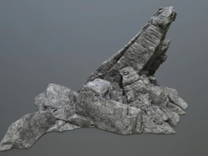 Cliff rocks 3D Model