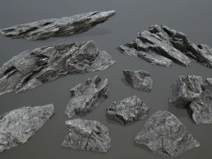 Rochas do penhasco Modelo 3D