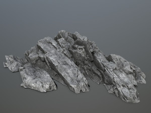 Cliff rocks Modèle 3D