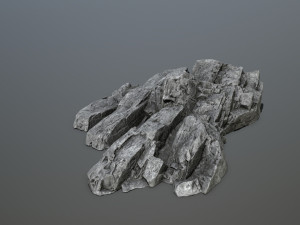 Cliff rocks Modèle 3D