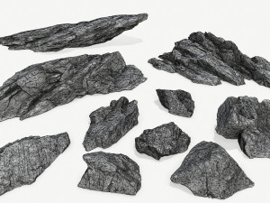 Cliff rocks Modèle 3D