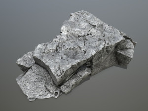 Cliff rocks 3D मॉडल