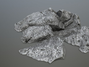 Cliff rocks 3D मॉडल