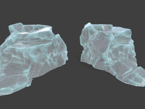Icicle set Modello 3D