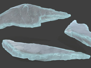 Icicle set Modello 3D