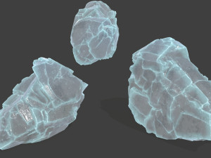 Icicle set Modello 3D