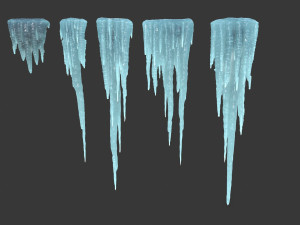 Icicle 3D Model