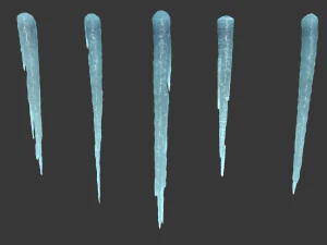 Icicle 3D Model