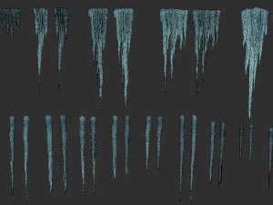 Icicle 3D Model