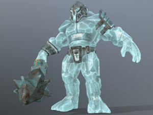 Ice monster 3D Model