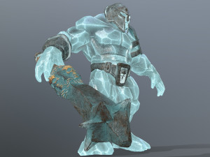 Ice monster 3D Model