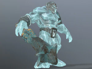 Ice monster 3D Model