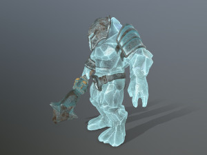 Ice monster 3D Model