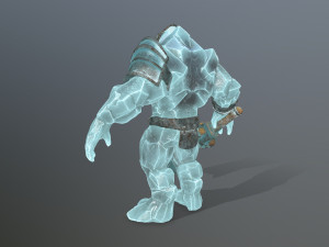 Ice monster 3D Model